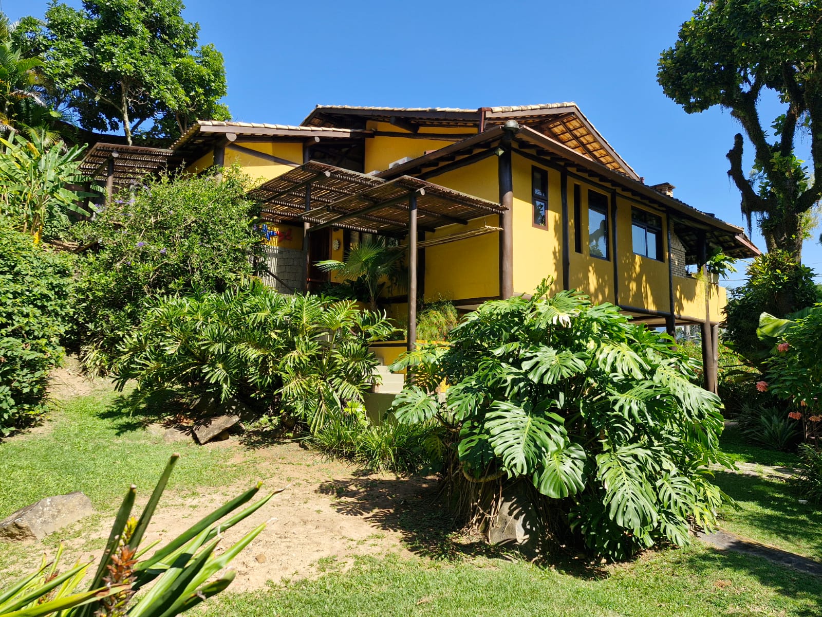 casa com vista para o mar