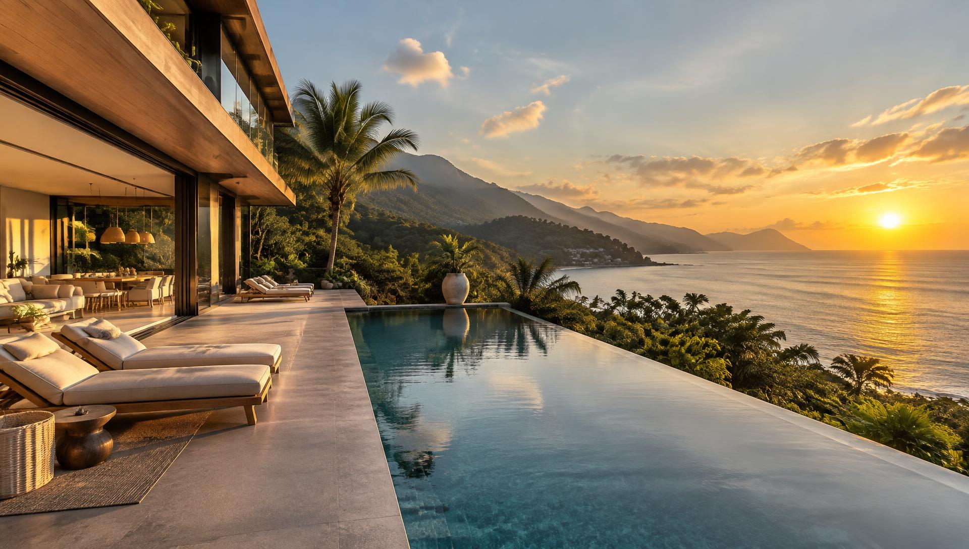 Casa de alto padrão com vista para o mar em Ilhabela